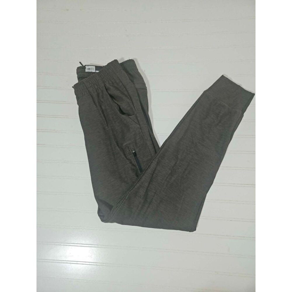 FLX Luxury Soft Jogger Medium Tall Olive Green Performance Joggers NWT - Picture 2 of 5